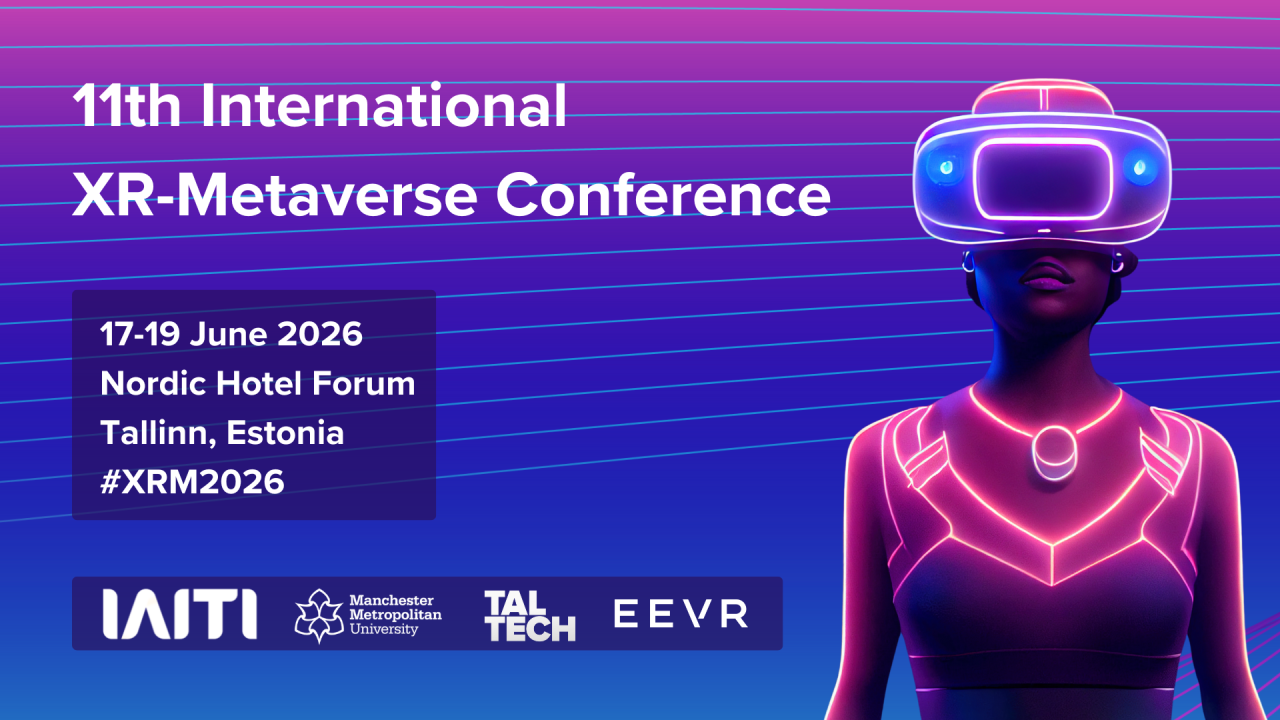 International XR-Metaverse Conference 2026 - Creative AR & VR Hub